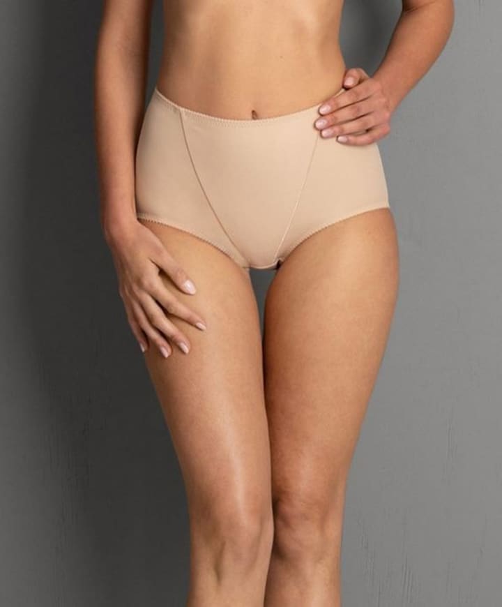 Dames shapewear slip beige