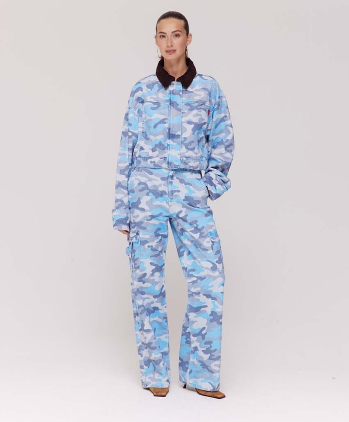 Dames spijkerjas  blauw