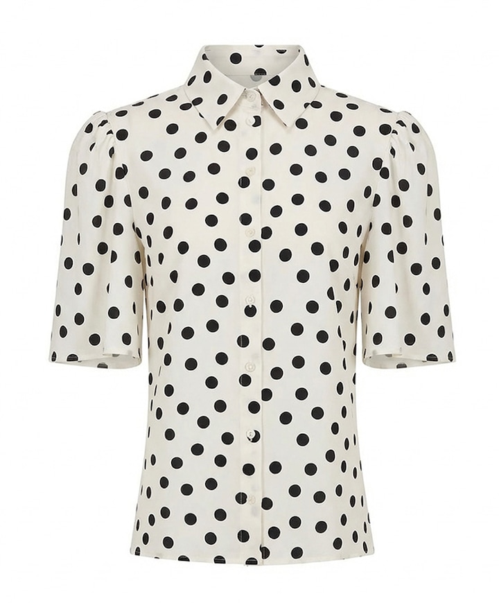Dames blouse ecru