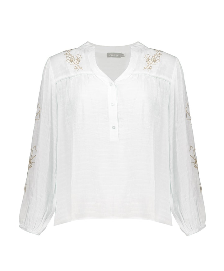 Dames blouse wit