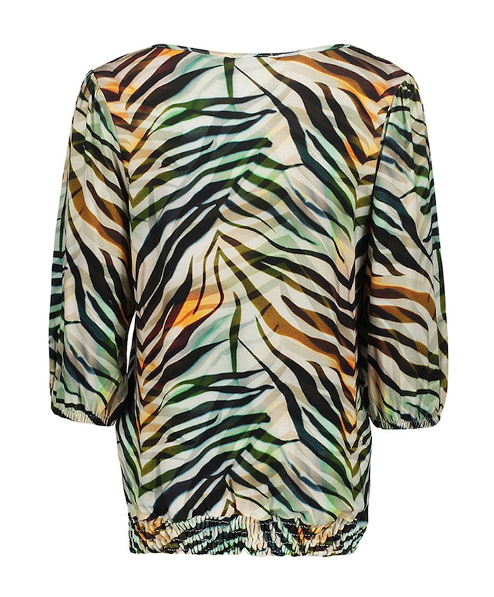 Dames T-shirt bruin
