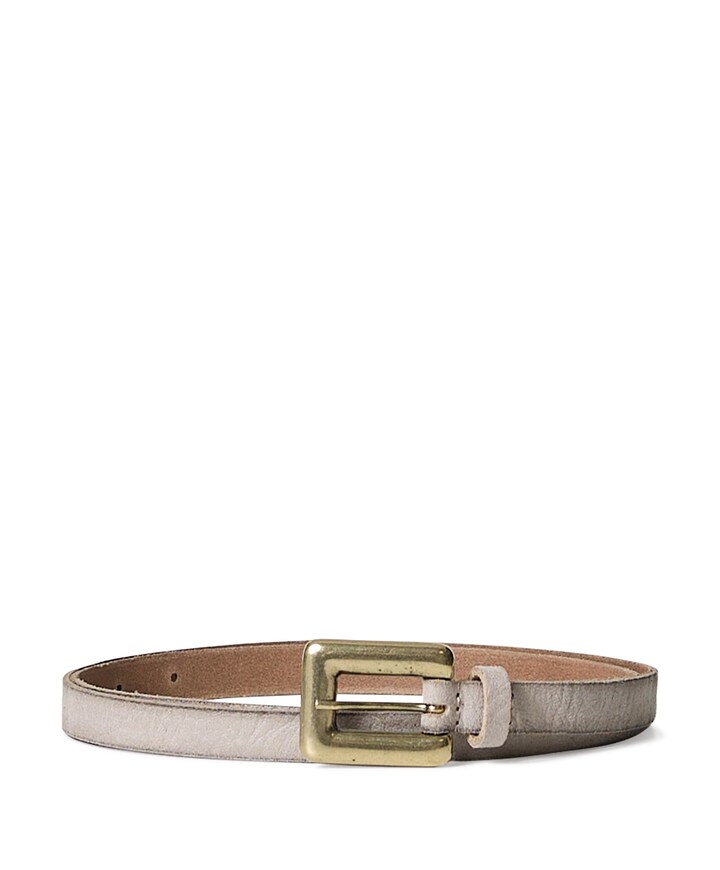 Dames riem grijs