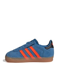 GAZELLE CF EL I uniseks sneakers  blauw