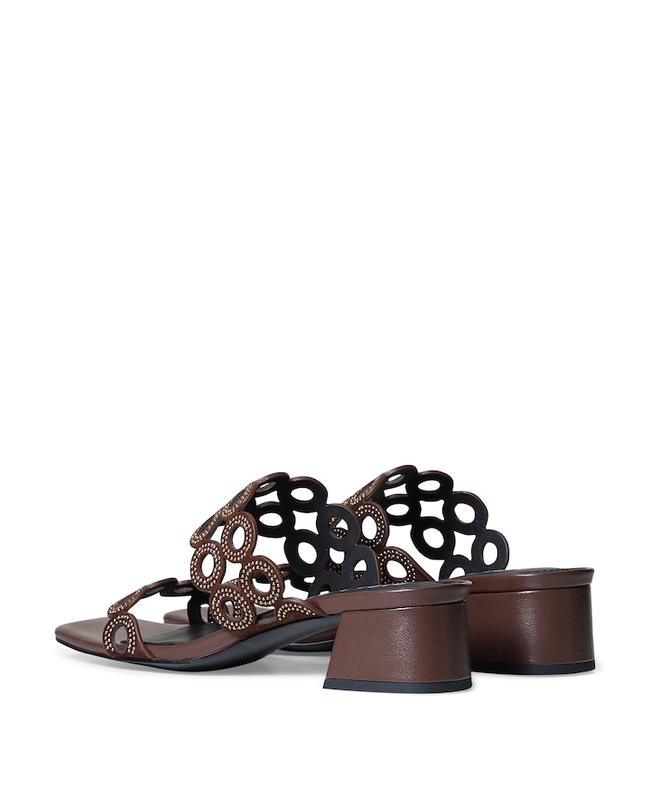 dames sandalets bruin