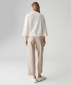 Dames longsleeve ecru