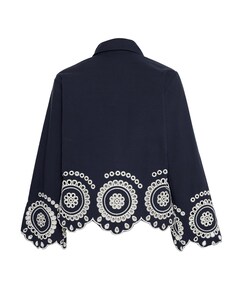 Dames blouse blauw