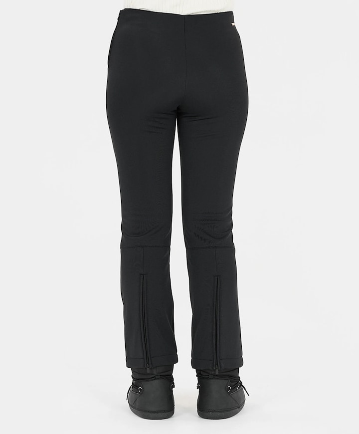 Vikki W Softshell Pants dames skibroek zwart
