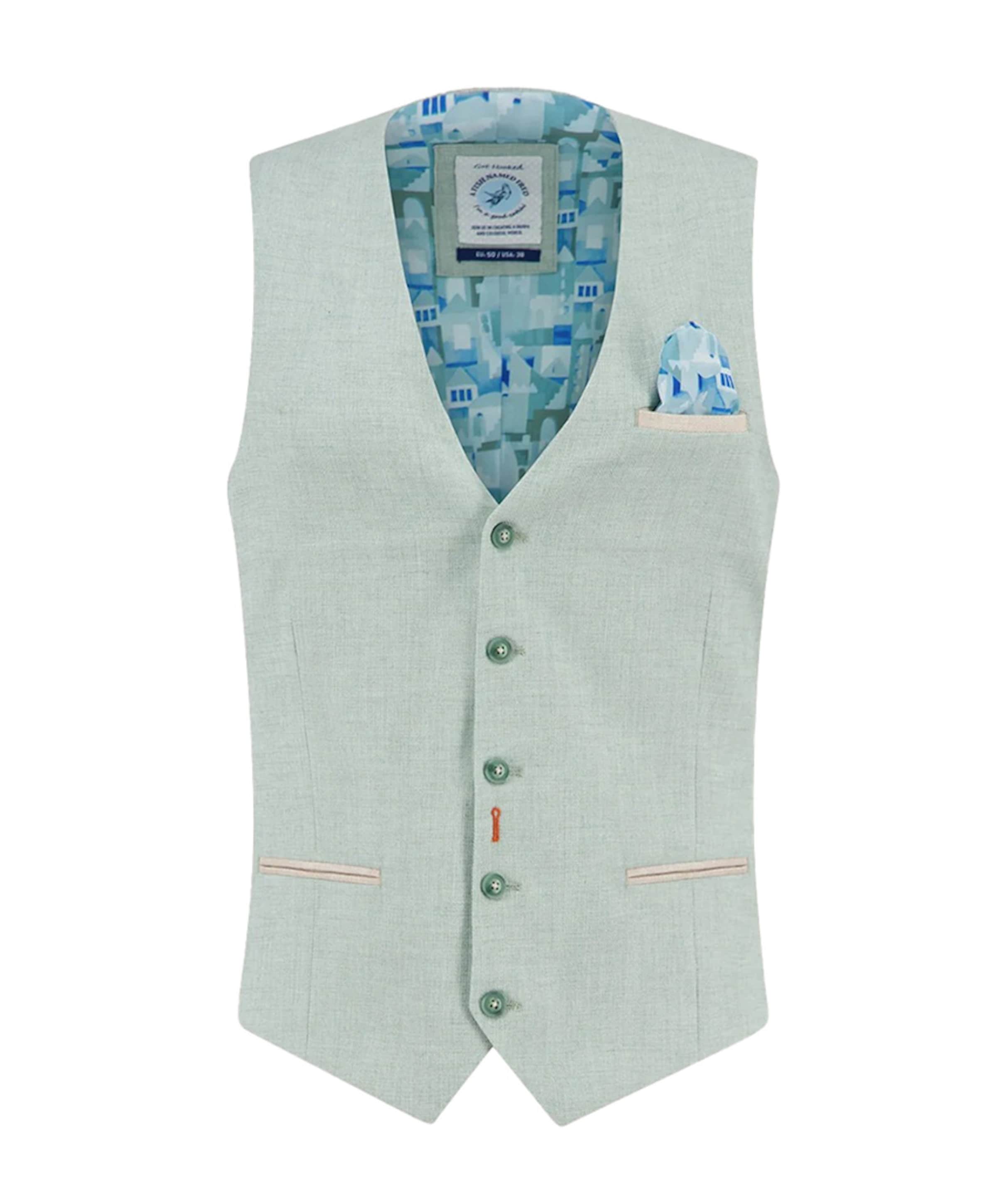 Heren gilet groen