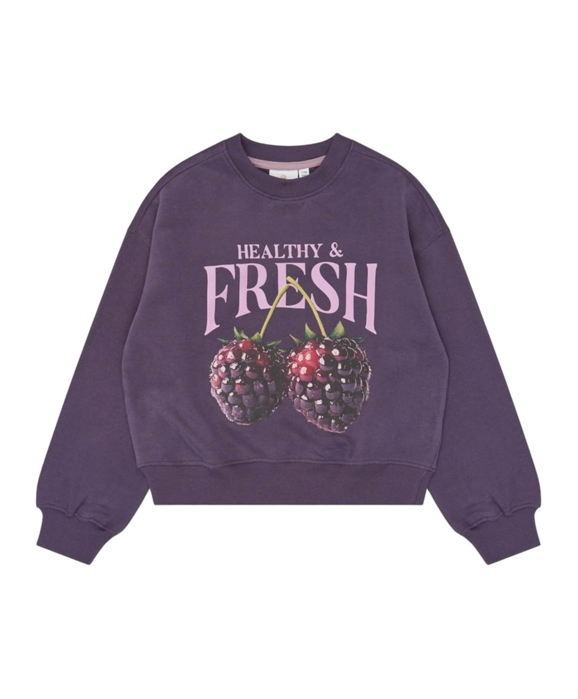 Meisjes sweater paars