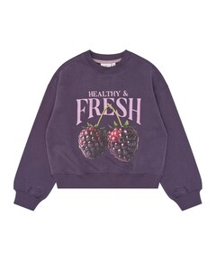Meisjes sweater paars