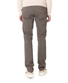 5-Pocket Modern Fit heren broek bruin