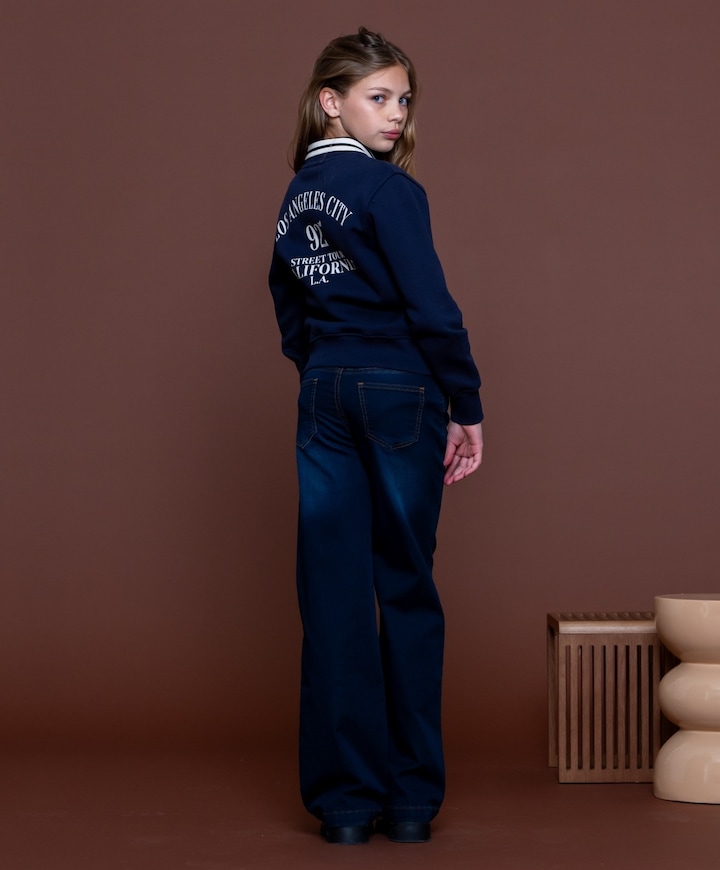 jogg meisjes jeans zwart