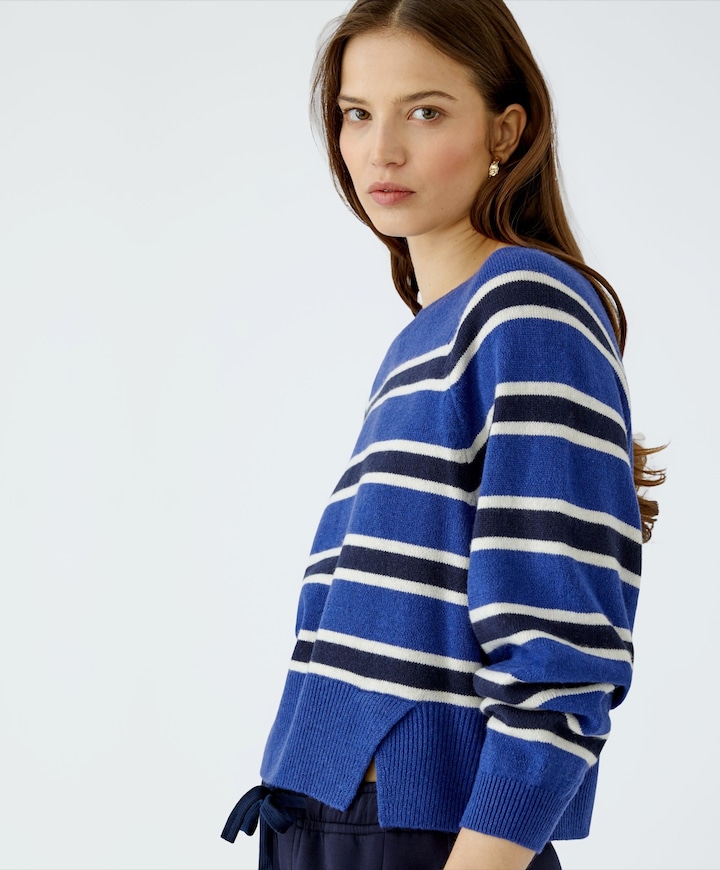 Dames trui blauw