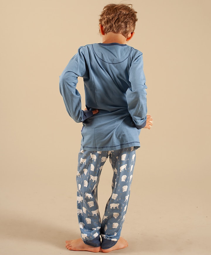 Jongens pyjamaset blauw