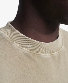 Heren longsleeve beige