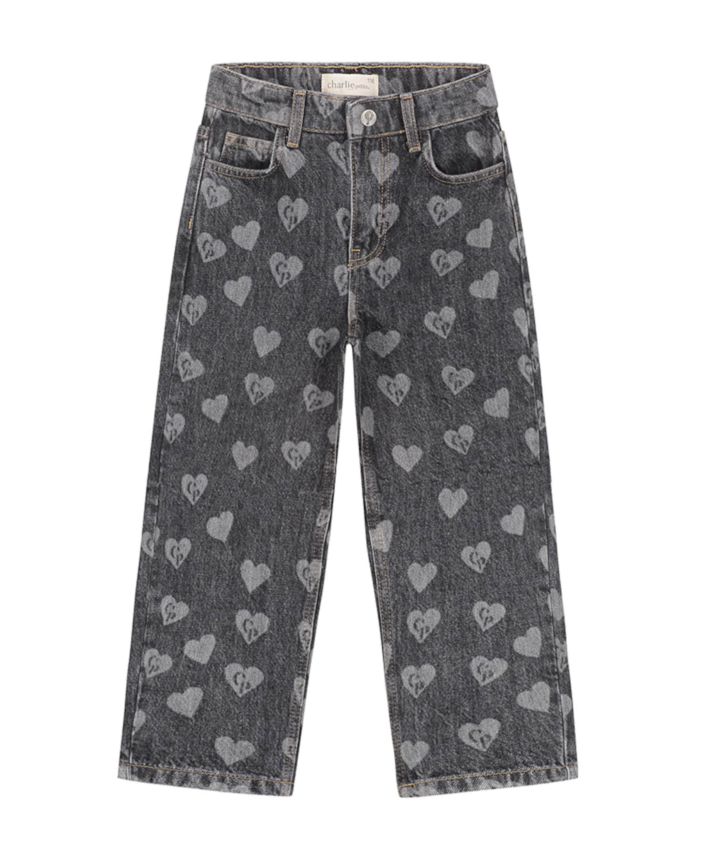 Isae Jeans meisjes jeans grijs
