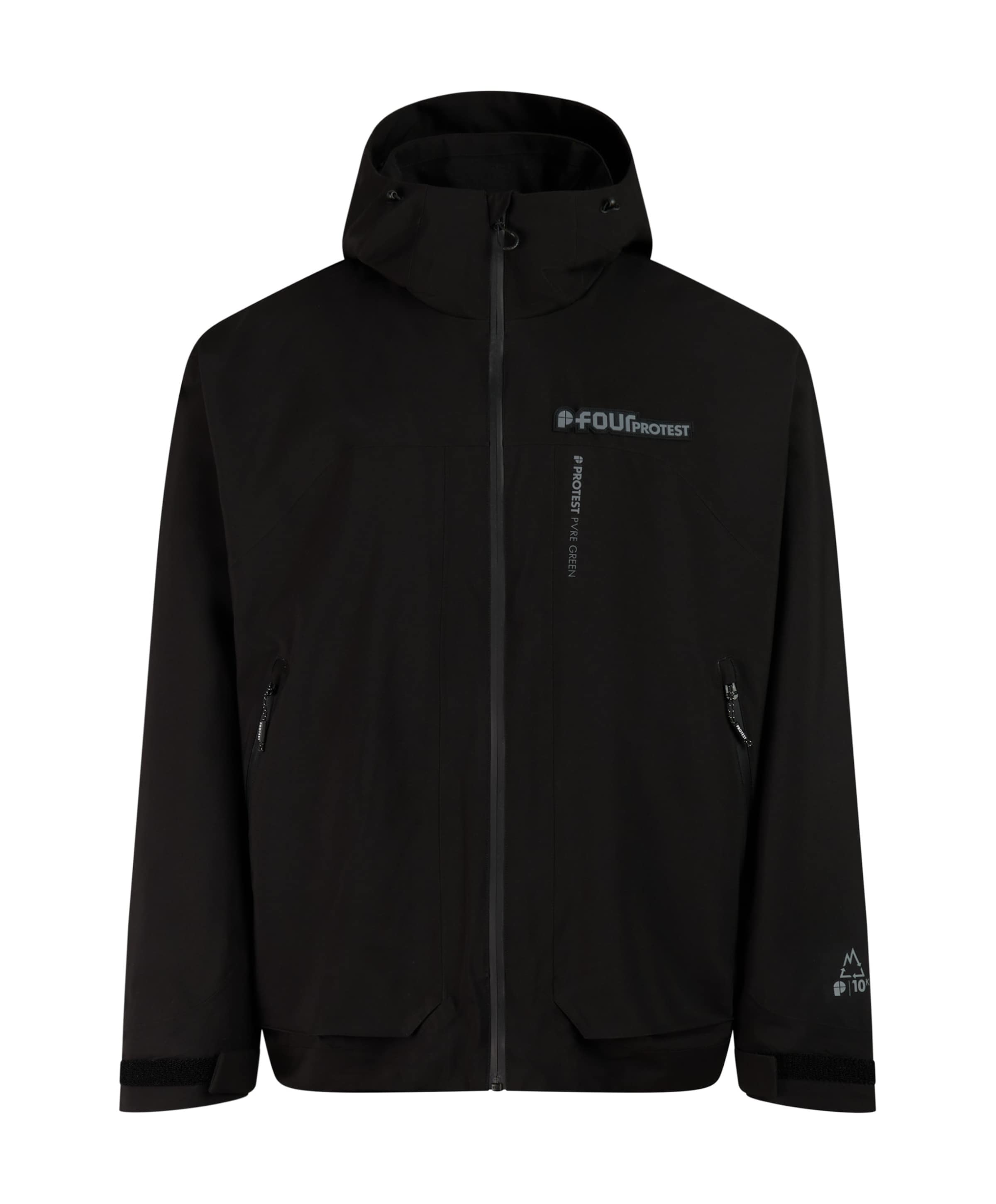 Heren ski-jas zwart