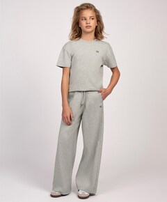 Aila Melange Sweatpants meisjes broek grijs