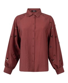 Dames blouse rood