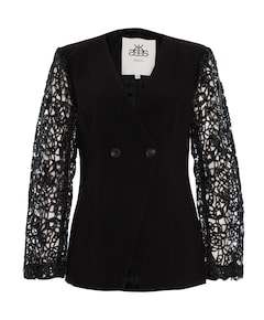 Dames blazer zwart