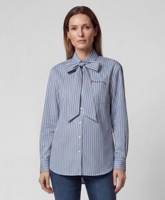 Dames blouse blauw