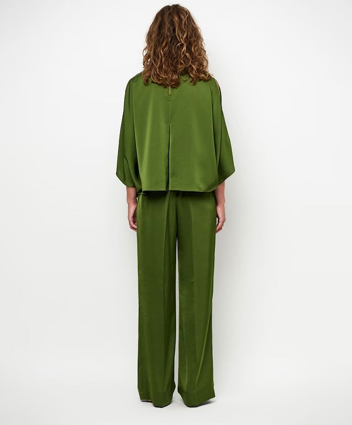 Dames blouse groen