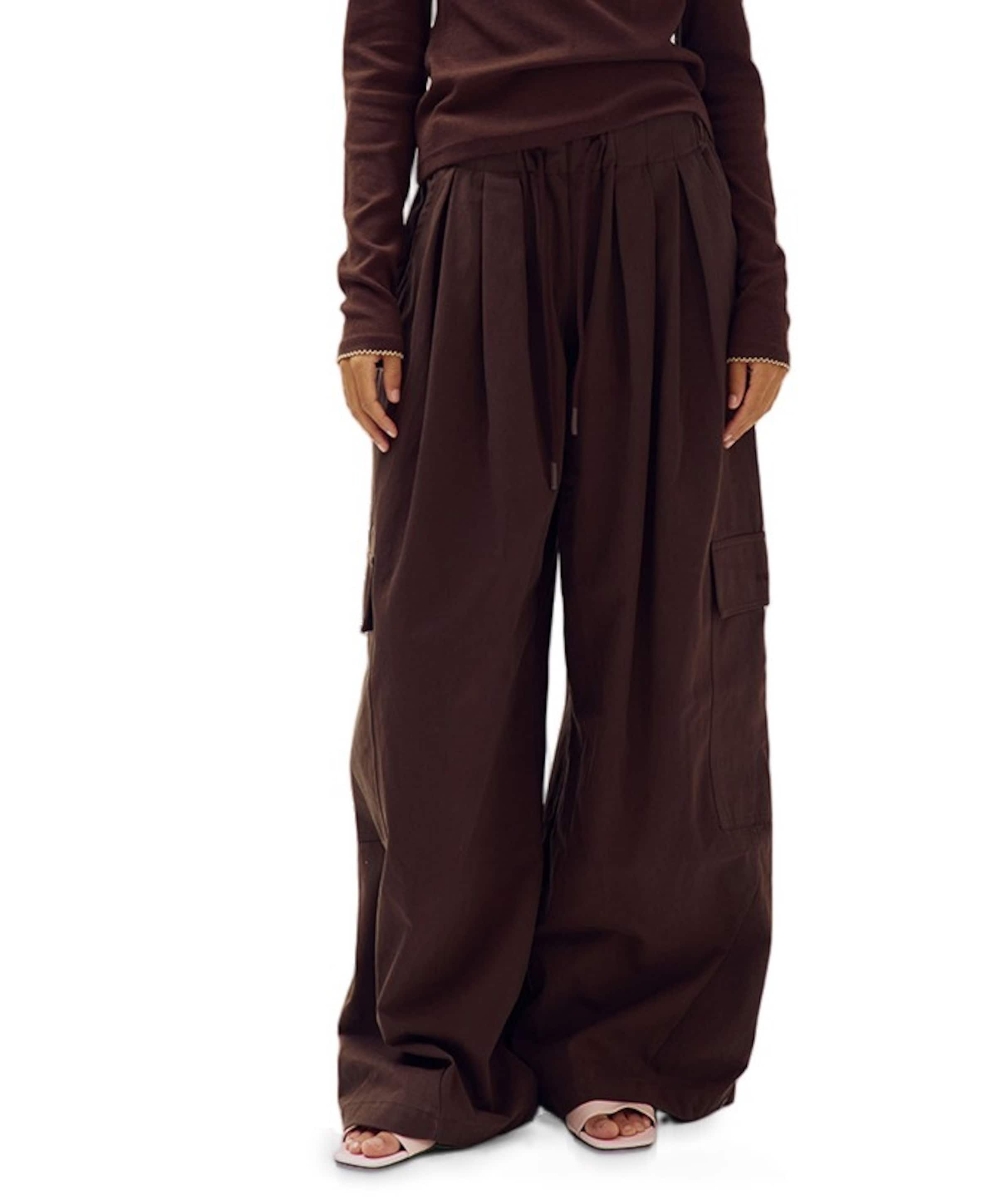 LENNE-PA dames broek bruin