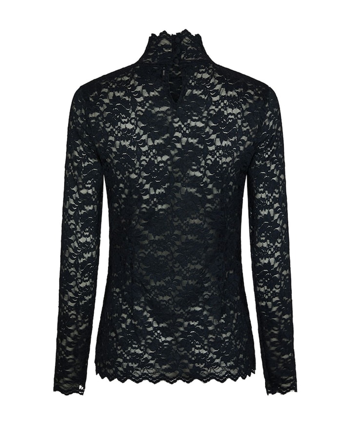 Dames top blauw
