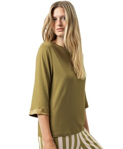 Dames pyjamatop groen