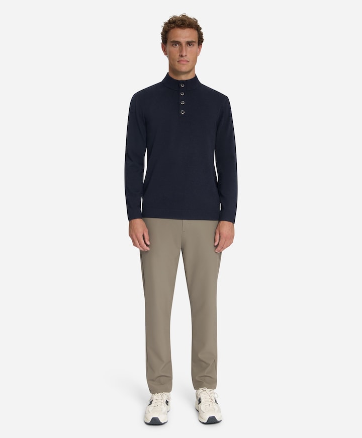Heren trui blauw