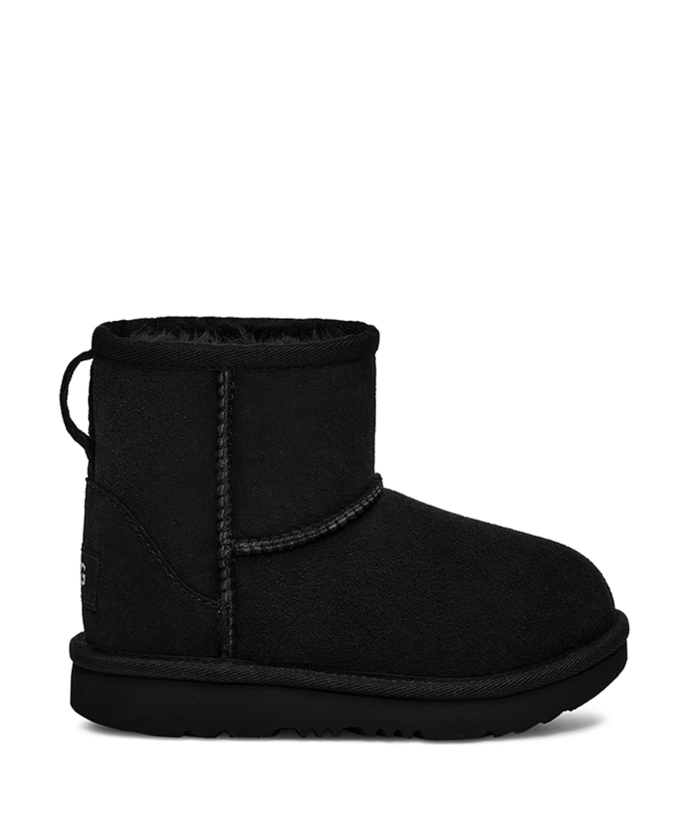 Classic mini II  meisjes enkellaarzen zwart