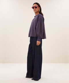 Dames blouse paars