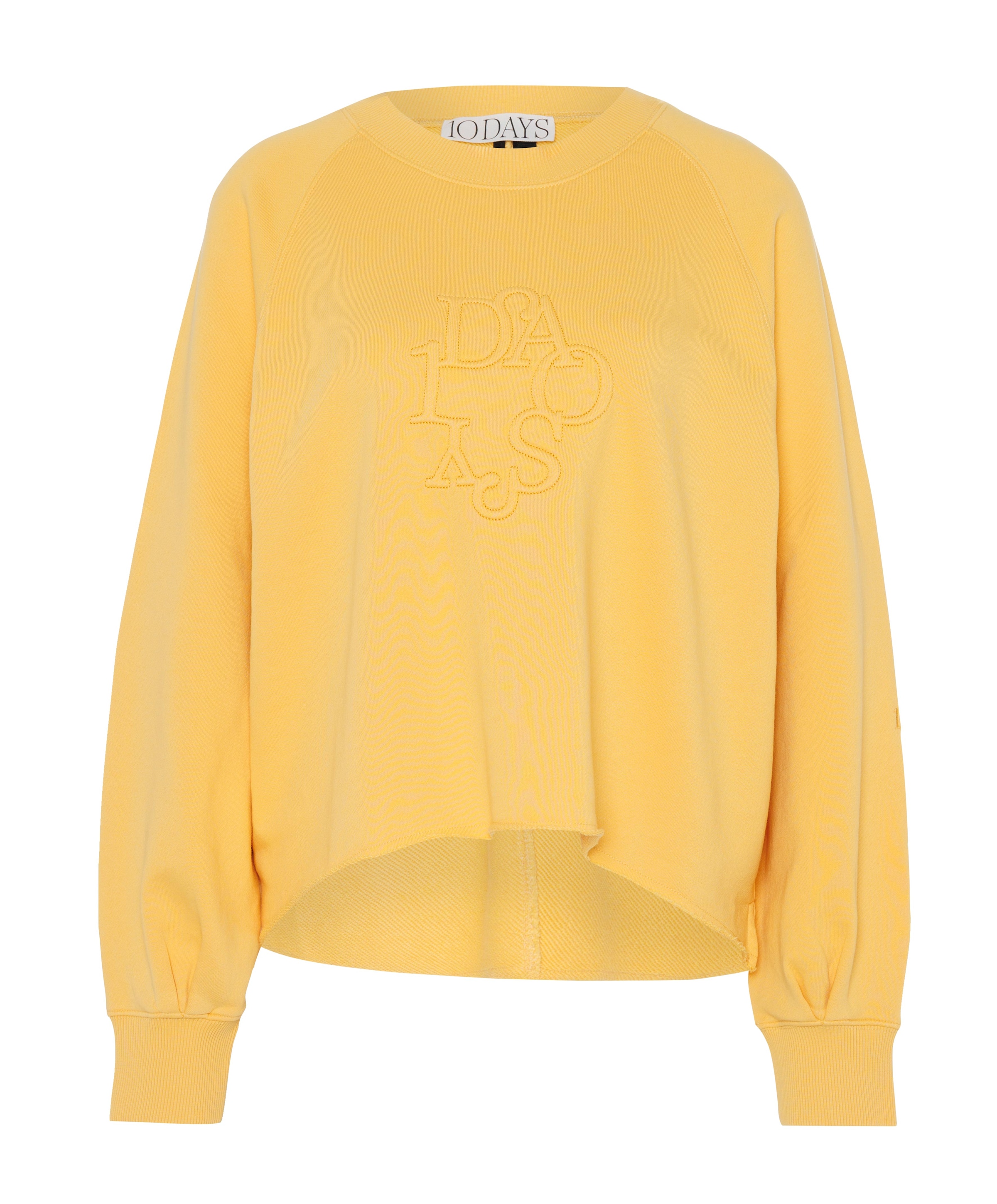 Dames sweater geel
