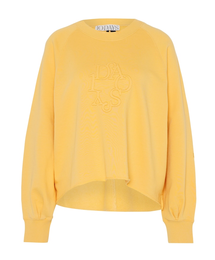 Dames sweater geel