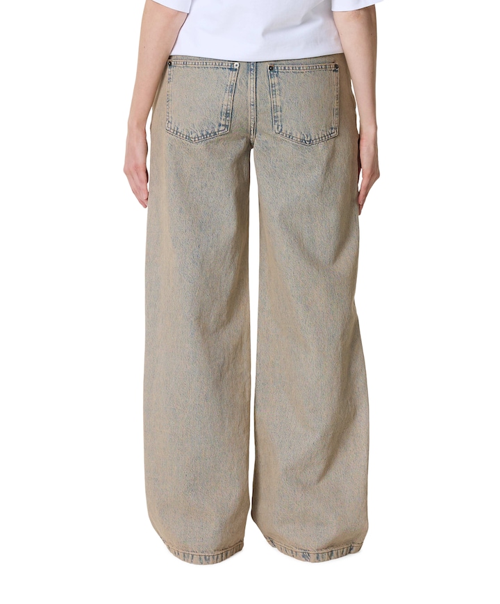 MauraCC LL dames jeans beige