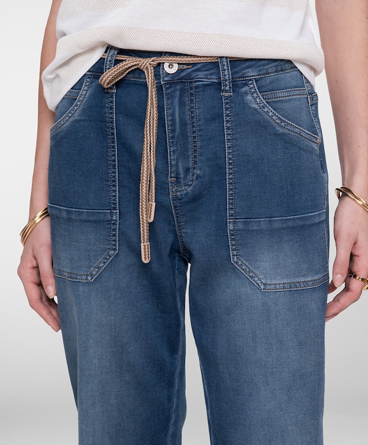 Dames jeans blauw