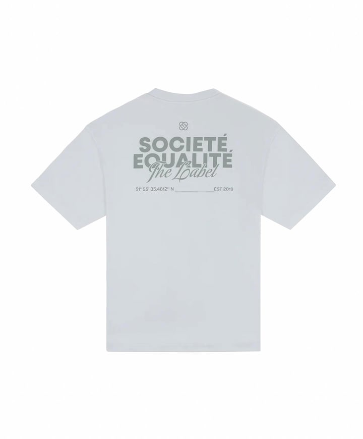 Uniseks t-shirt grijs