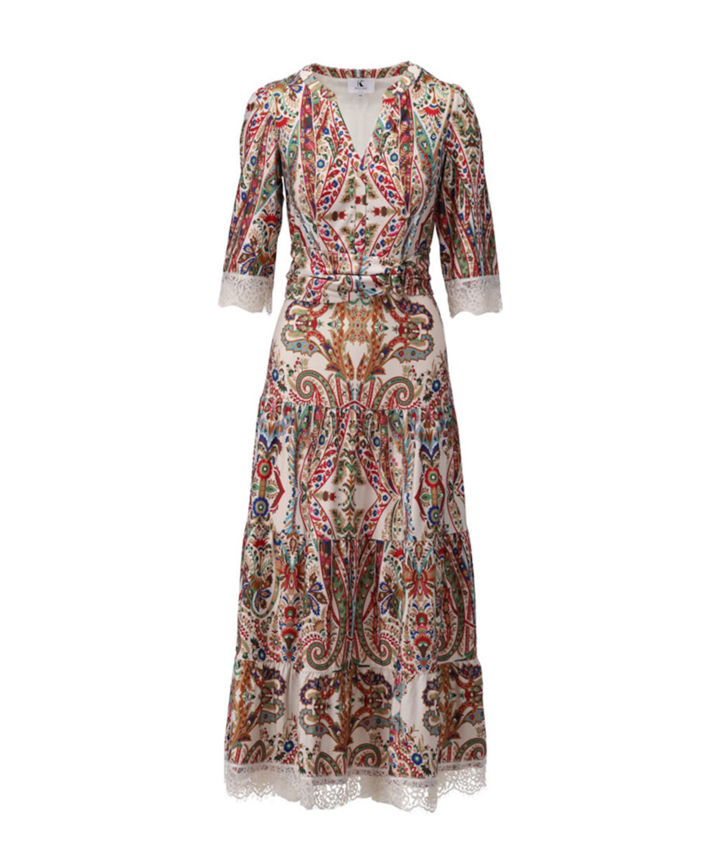 Dames jurk multicolor