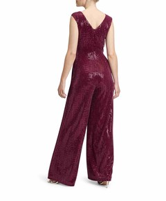 jumpsuit bordeaux