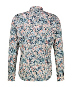 Heren overhemd lange mouw multicolor