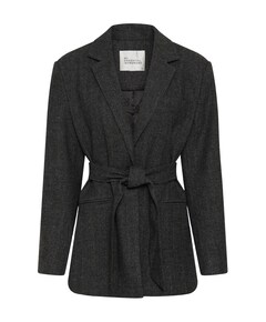 Dames blazer grijs