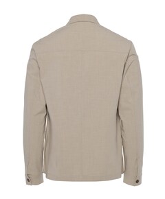 Heren overshirt beige