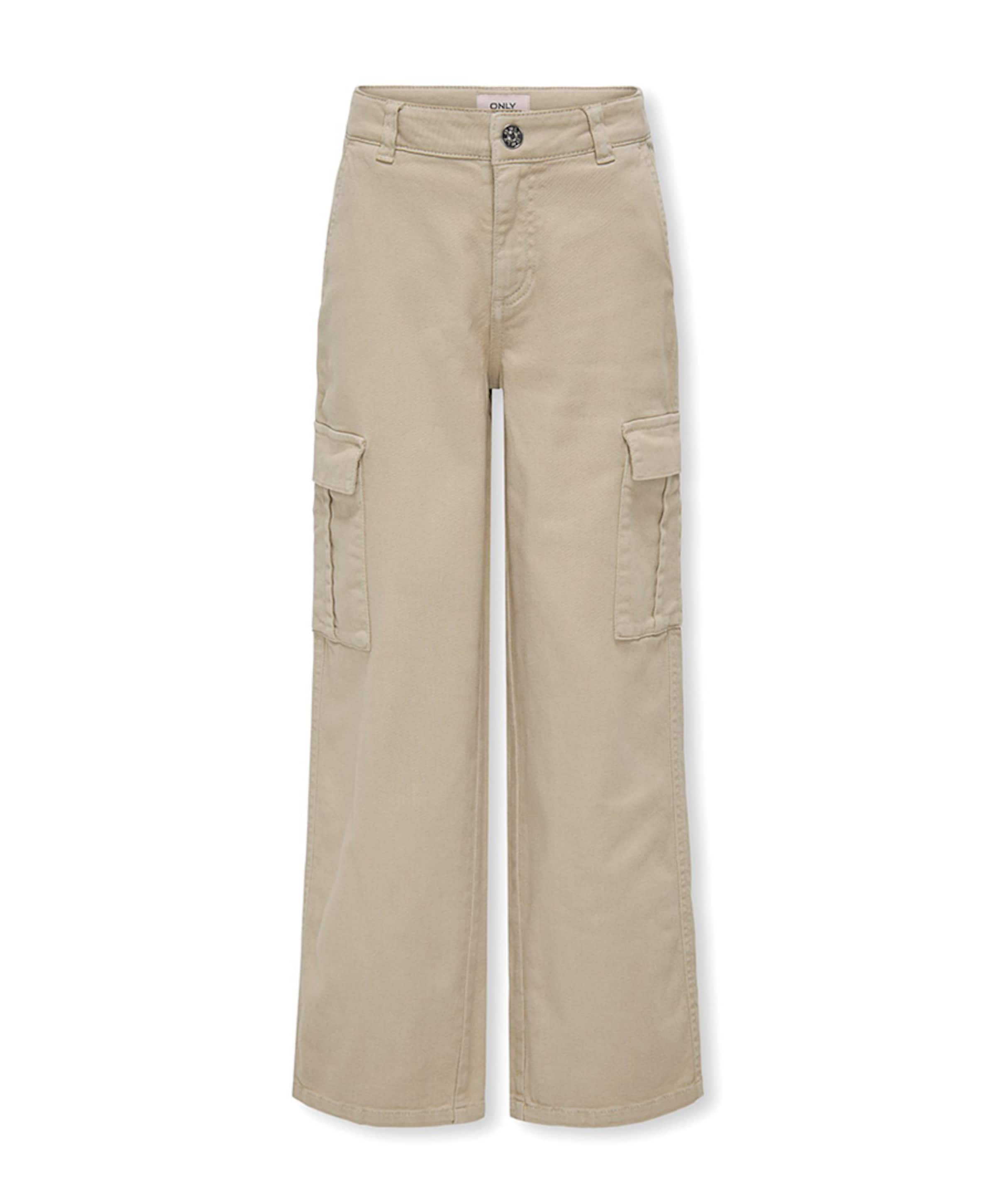 KOGYARROW-VOX STR CARGO PANT PNT meisjes broek beige