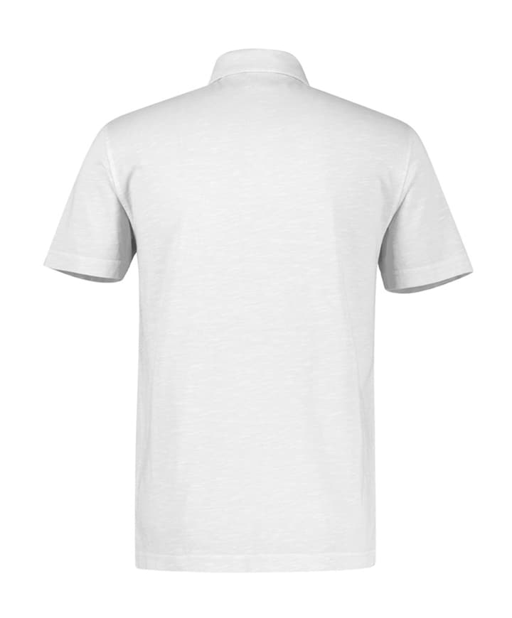 Heren polo ecru