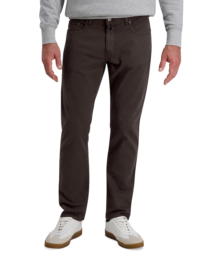 PC-Lyon heren jeans bruin