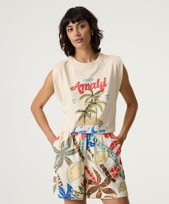 Dames T-shirt ecru