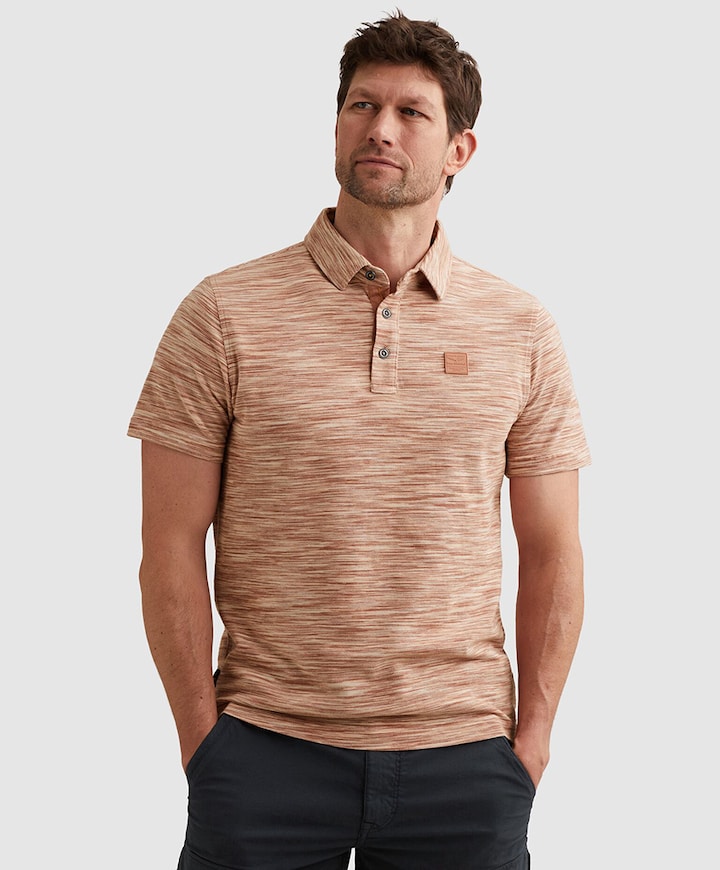Heren polo roze