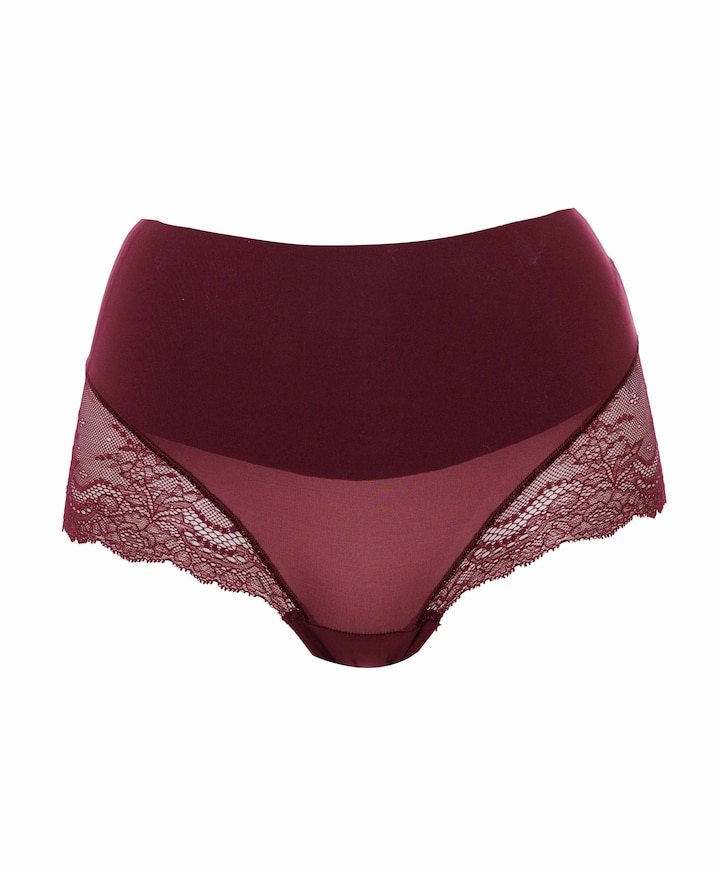 Dames shapewear slip paars