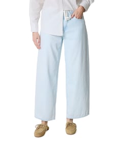 Baggy dames jeans blauw