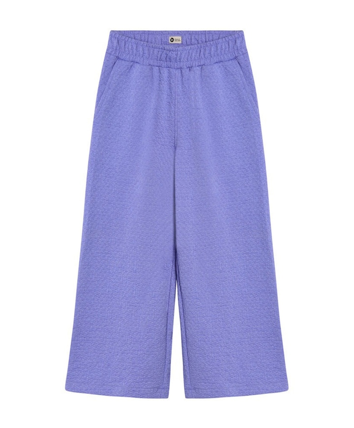 Wide Structure meisjes broek paars